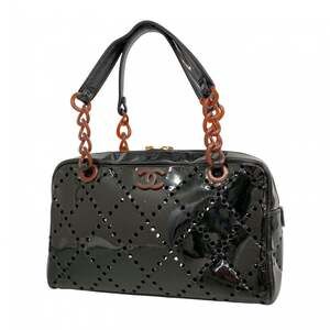 CHANEL Black Leather Bag